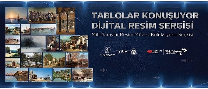 Türk Telekom'un “Tablolar Konuşuyor Dijital Resim Sergisi" sanatın kalbi AKM'de