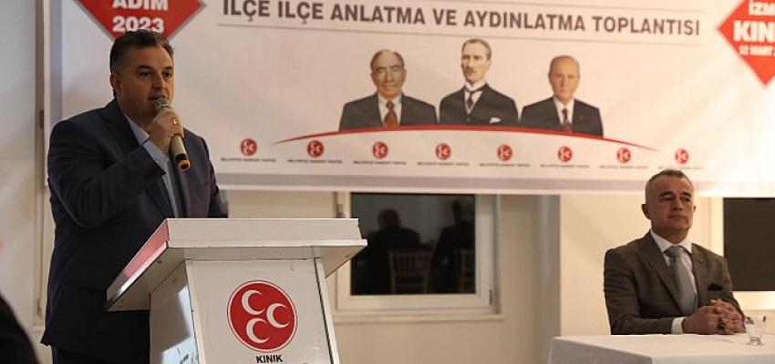 Adım Adım 2023 İlçe İlçe Anlatma ve Aydınlatma Toplantısı Kınık’ta Gerçekleştirildi