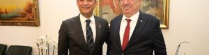 Edremit Belediye Başkanı Mehmet Ertaş Ankara’da CHP Genel Başkanı Özgür Özel ile görüştü